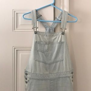 Denim overalls